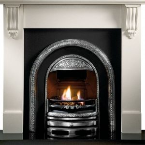 Bolton and Richmond Limestone Fireplace