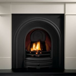 Crown and Brompton Limestone Fireplace