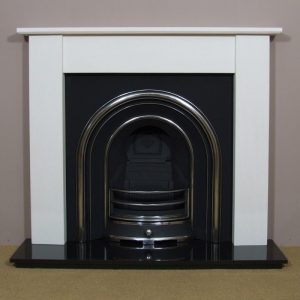 Jubilee and Ripley Limestone Fireplace